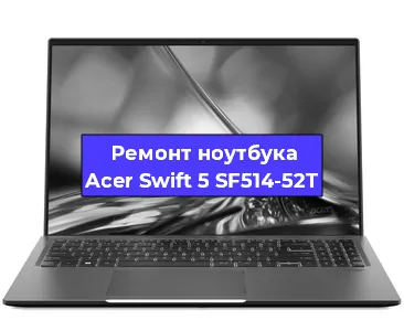 Замена процессора на ноутбуке Acer Swift 5 SF514-52T в Москве